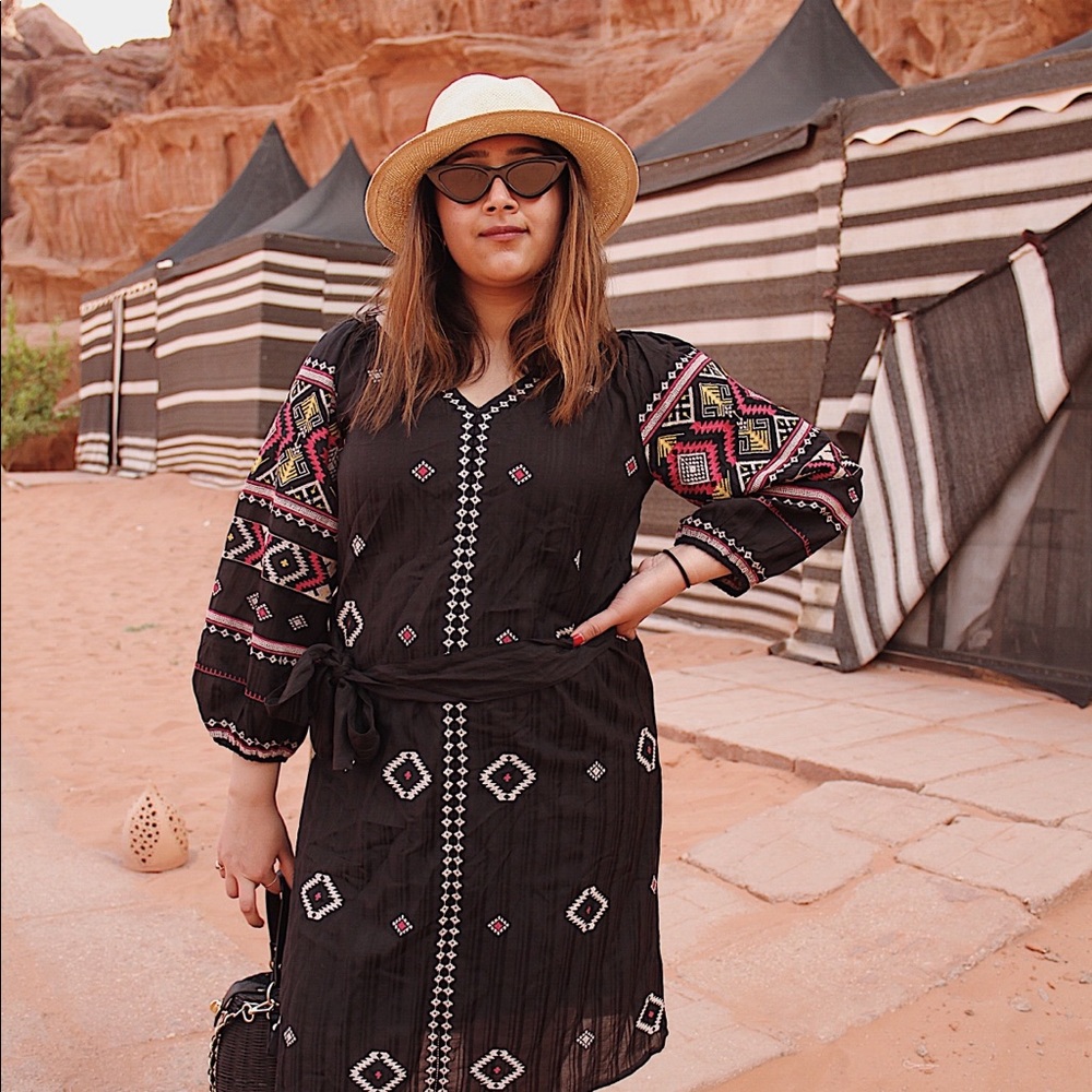 Akemi + Kin printed dress